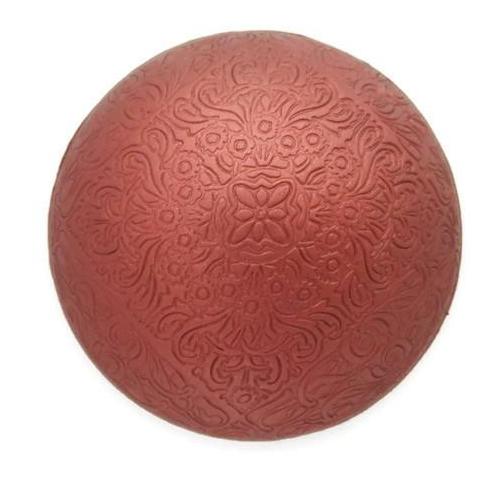 Bronze Ring Dish with Mandala Pattern